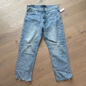 Gap Factory High Rise Straight Jeans